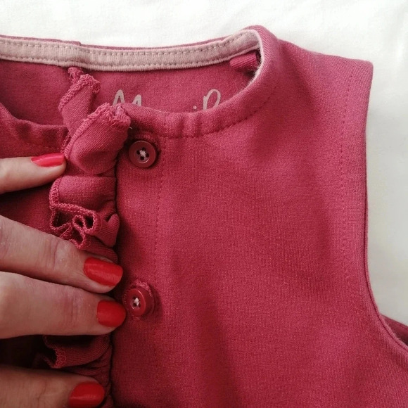 Mini Boden Bramble Ruffled Sleeveless Romper Jumpsuit Girls 3-4 Year (104 cm) - Picture 5 of 13